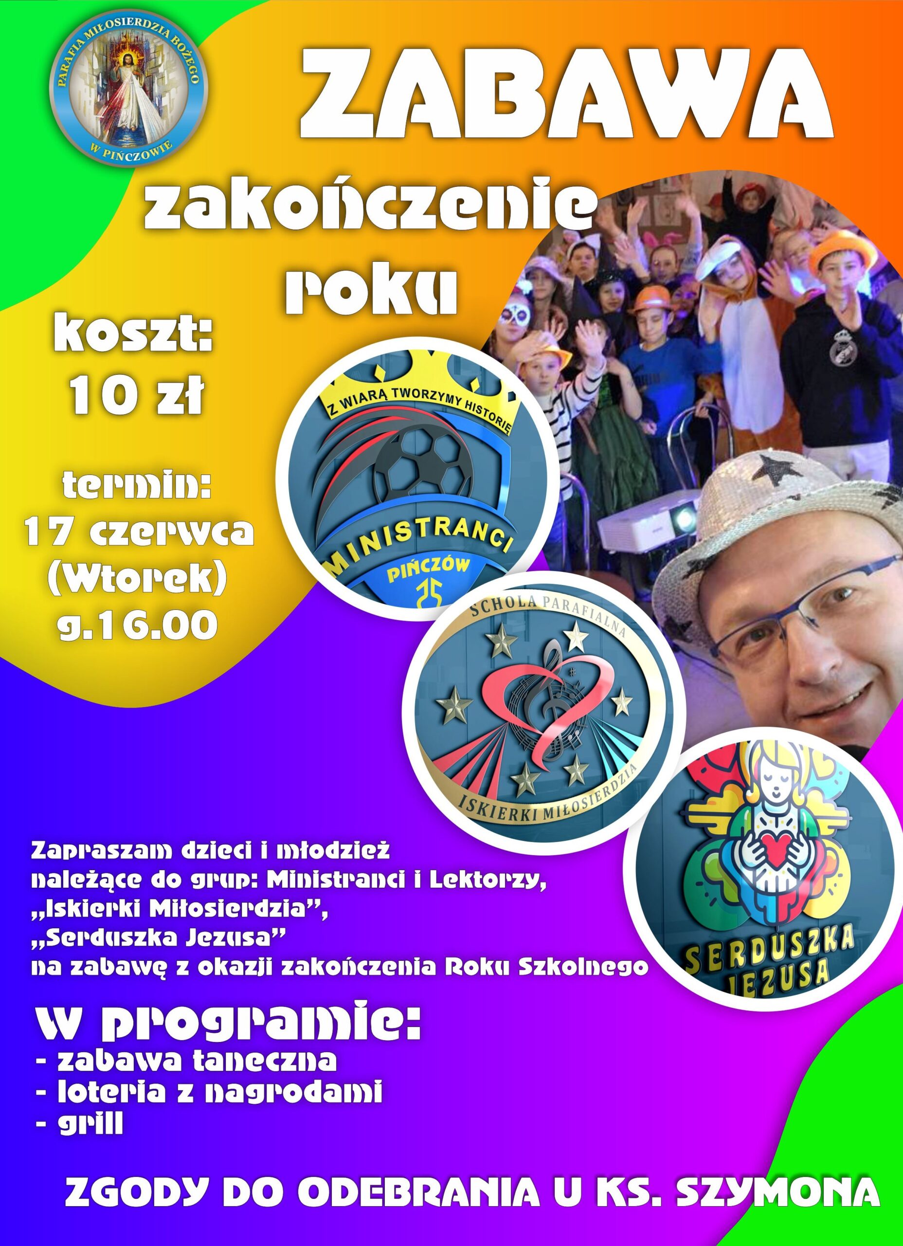 You are currently viewing 🌟 ZAPROSZENIE NA&nbsp;ZABAWĘ PARAFIALNĄ 🌟 Dla dzieci z&nbsp;grup duszpasterskich