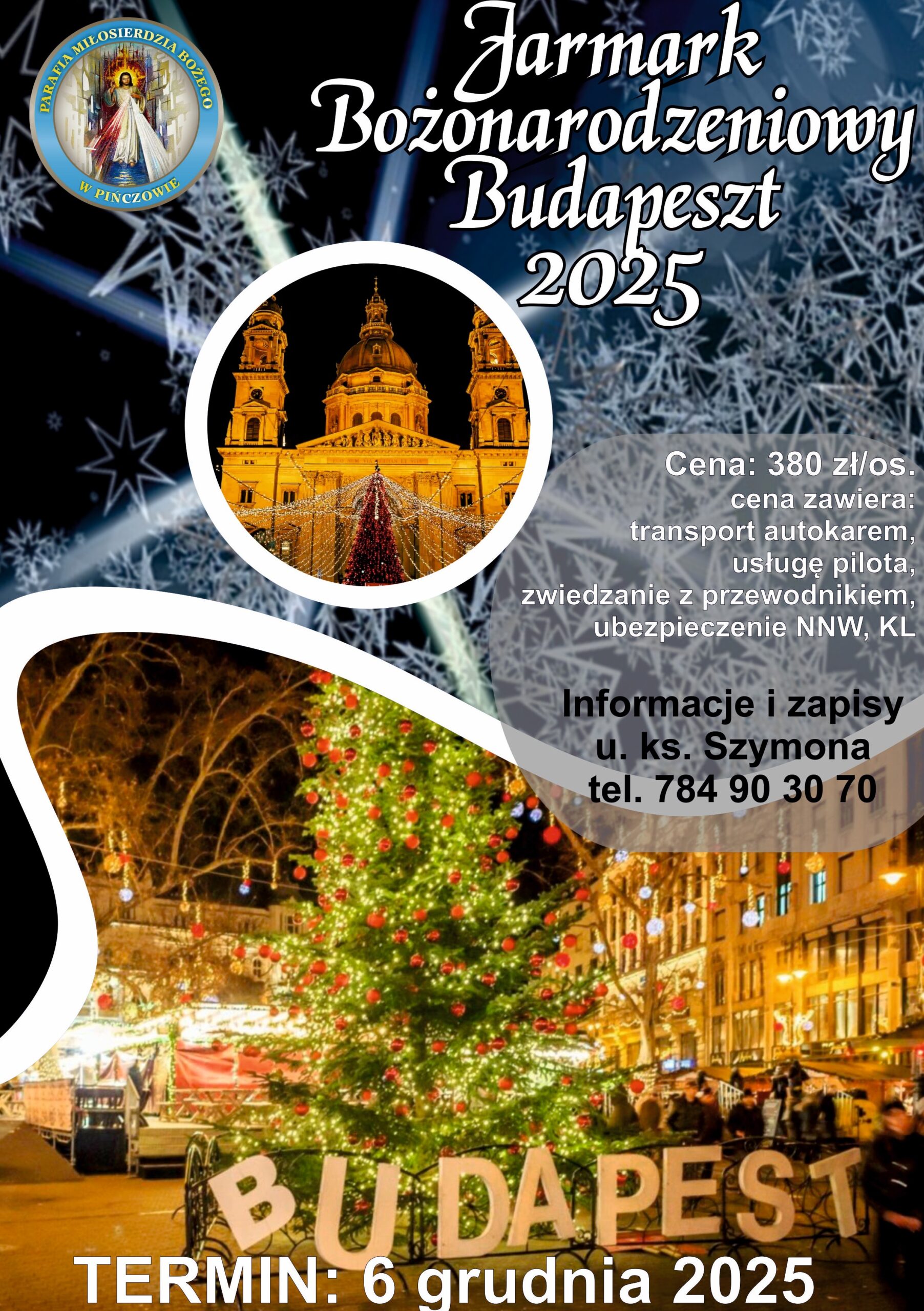 You are currently viewing Zaproszenie na&nbsp;wyjazd do&nbsp;Budapesztu na&nbsp;JARMARK BOŻONARODZENIOWY