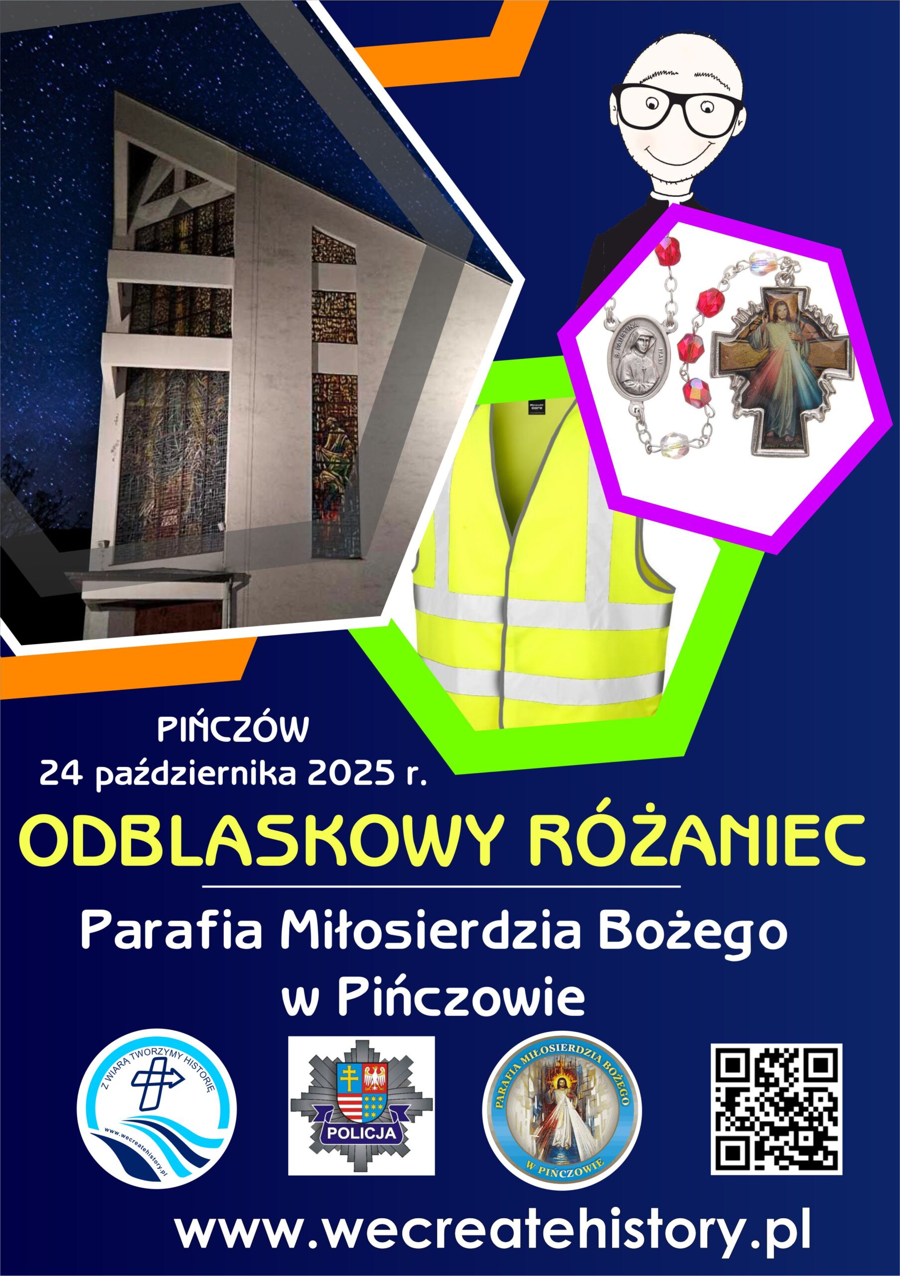 You are currently viewing Odblaskowy Różaniec – Świecimy przykładem na&nbsp;drogach.